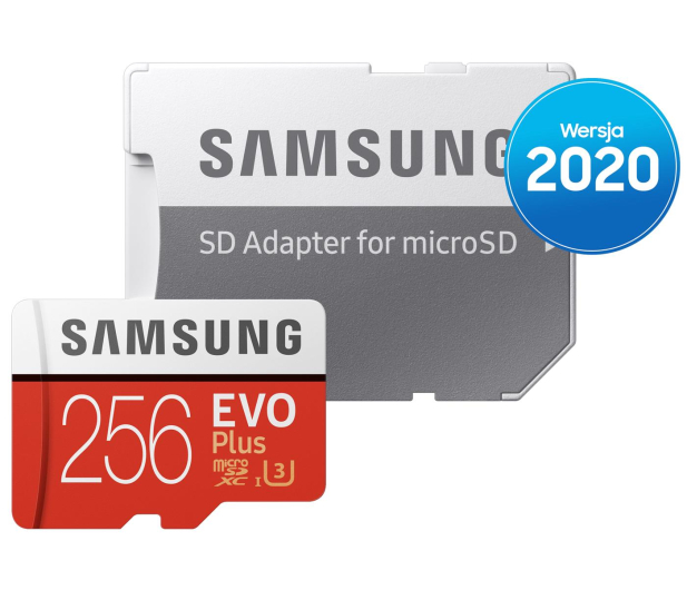 Samsung 256GB microSDXC Evo Plus zapis90MB/s odczyt100MB/s - 577328 - zdjęcie 4